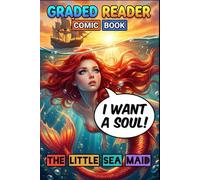The Little Sea Maid: Illustrated English Stories for Beginners - Graded Reader Level A1-A2 (CEFR).: Visual Learning with Pictures - Easy Reading ... Through Classic Stories (Comic Book.)