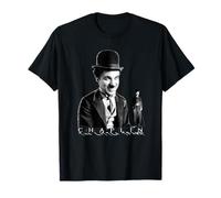 The Little Tramp Chaplin - Figura de cómic británica Camiseta