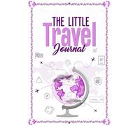 The Little Travel Journal - Dotted Grid Paper Notebook - 6 x 9 inches - 200 pages, Pink