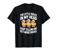 The Little Voices In My Head Keep Telling Me Get More Ducks Camiseta