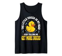 The Little Voices In My Head Keep Telling Me Get More Ducks Camiseta sin Mangas