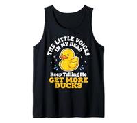 The Little Voices In My Head Keep Telling Me Get More Ducks Camiseta sin Mangas