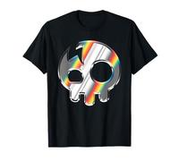 The Living Tombstone Chrome Skull Camiseta