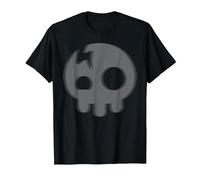 The Living Tombstone Motion Blur Skull Camiseta, Hombre, Negro, M