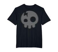 The Living Tombstone Motion Blur Skull Camiseta, Hombre Tallas Grandes, Negro, 5X Alto