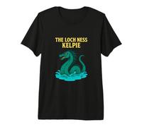 The Loch Ness Kelpie mitología Escocesa Water Spirit Design Camiseta Premium