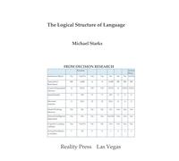 The Logical Structure of Language