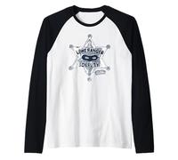 The Lone Ranger Deputy Badge Camiseta Manga Raglan