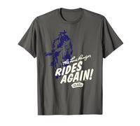 The Lone Ranger Rides Again Silhouette Camiseta