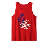 The Lone Ranger Rides Again Silhouette Camiseta sin Mangas