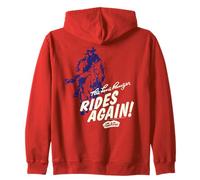 The Lone Ranger Rides Again Silhouette Sudadera con Capucha