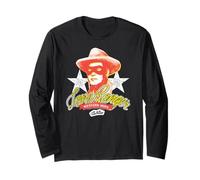 The Lone Ranger Vintage Western Hero Portrait Manga Larga