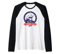 The Lone Ranger Western Hero Frame Camiseta Manga Raglan