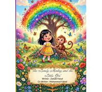 The Lonely monkey and the little girl (Jungle animal Adventure Stories)