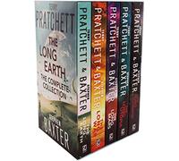 The Long Earth 5 Books Collection Box Set by Terry Pratchett & Stephen Baxter (The long earth, The long war, The long mars, The long utopia, The long cosmos)