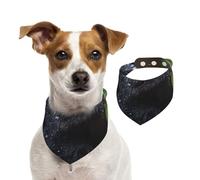 The longing of dogs - Pañuelos de doble cara para perros, bufanda reversible de algodón para perros pequeños y grandes, accesorios para cachorros con estampado único