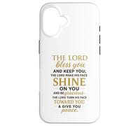 The Lord Bless You and Keep You Carcasa para iPhone 16