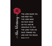 The Lord Bless You Journal | Numbers 6:24-26 Christian Lined Notebook | 6x9" Bible Verse Lined Journal for Women and Men