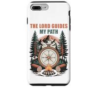 The Lord Guides My Path - Psalm 32:8 Christian Faith Camping Carcasa para iPhone 7 Plus/8 Plus