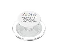 The Lord is My Shepherd Christian Faith Bible God Psalm 23/1 PopSockets PopGrip para MagSafe