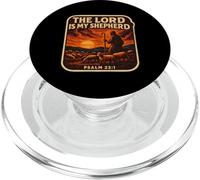 The Lord Is My Shepherd - Cita Cristiana con versículo bíblico Vintage PopSockets PopGrip para MagSafe