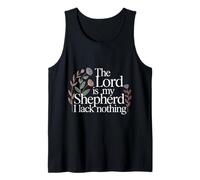 The Lord Is My Shepherd I Lack Nothing Church Strength |- Camiseta sin Mangas