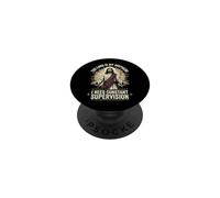 The Lord Is My Shepherd I Need Constant Supervision PopSockets PopGrip Adhesivo
