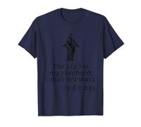 The Lord is my Shepherd - Jesucristo Citas - Vintage Camiseta