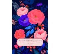 The Lord Is My Shepherd Notebook, Psalm 23:1: Floral Journal for Christian Women