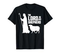 The Lord Is My Shepherd Psalms 23:1 Bible Verse Christians Camiseta