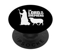 The Lord Is My Shepherd Psalms 23:1 Bible Verse Christians PopSockets PopGrip Adhesivo