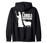 The Lord Is My Shepherd Psalms 23:1 Bible Verse Christians Sudadera con Capucha