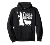 The Lord Is My Shepherd Psalms 23:1 Bible Verse Christians Sudadera con Capucha