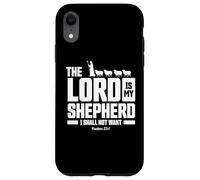 The Lord Is My Shepherd Psalms 23:1 Scripture Christians Carcasa para iPhone XR