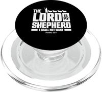 The Lord Is My Shepherd Psalms 23:1 Scripture Christians PopSockets PopGrip para MagSafe