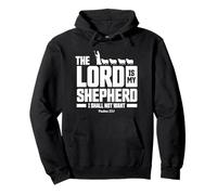 The Lord Is My Shepherd Psalms 23:1 Scripture Christians Sudadera con Capucha