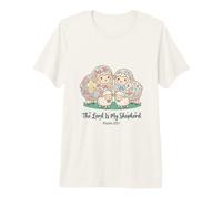 The Lord Is My Shepherd Versículo de la Biblia Cute Sheep Camiseta Premium