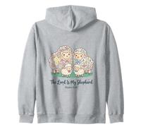 The Lord Is My Shepherd Versículo de la Biblia Cute Sheep Sudadera con Capucha