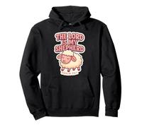 The Lord Is My Shepherd - Verso bíblico Cristiano para niñas y Mujeres Sudadera con Capucha