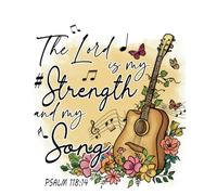 The Lord Is My Strength and My Song - Psalm 118:14 Lined Composition Notebook | 7.5 x 9.25 in | 100 Pages, 200 Sheets: Grow In Grace Collection