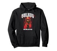 The Lord of The Rings Balrog Band Sudadera con Capucha