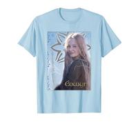 The Lord of The Rings Eowyn of Rohan Camiseta, Hombre, Azul Bebé, XXL