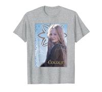 The Lord of The Rings Eowyn of Rohan Camiseta, Hombre, Gris Jaspeado, XL