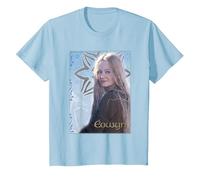 The Lord of The Rings Eowyn of Rohan Camiseta, Niños, Azul Bebé, 2 años