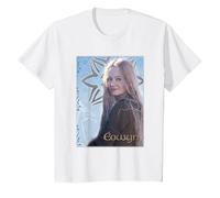 The Lord of The Rings Eowyn of Rohan Camiseta, Niños, Blanco, 8 años