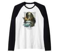 The Lord of The Rings Epic Journey Arwen River Camiseta Manga Raglan