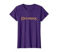 The Lord of The Rings Logo Camiseta, Mujer, Morado, 3XL