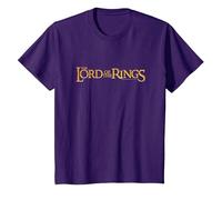 The Lord of The Rings Logo Camiseta, Niños, Morado, 10 años