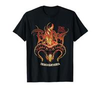 The Lord of The Rings Moria Balrog Flames Camiseta