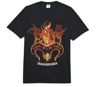 The Lord of The Rings Moria Balrog Flames Comfort Colors Adult Heavyweight T-Shirt